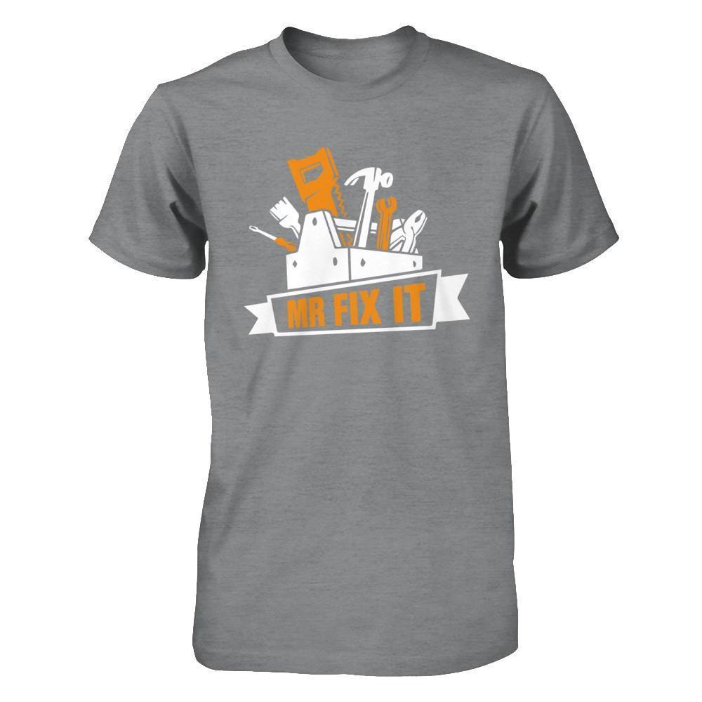 Mr Fix It-T-Shirt & Hoodie-Classic T-Shirt-Sport Grey