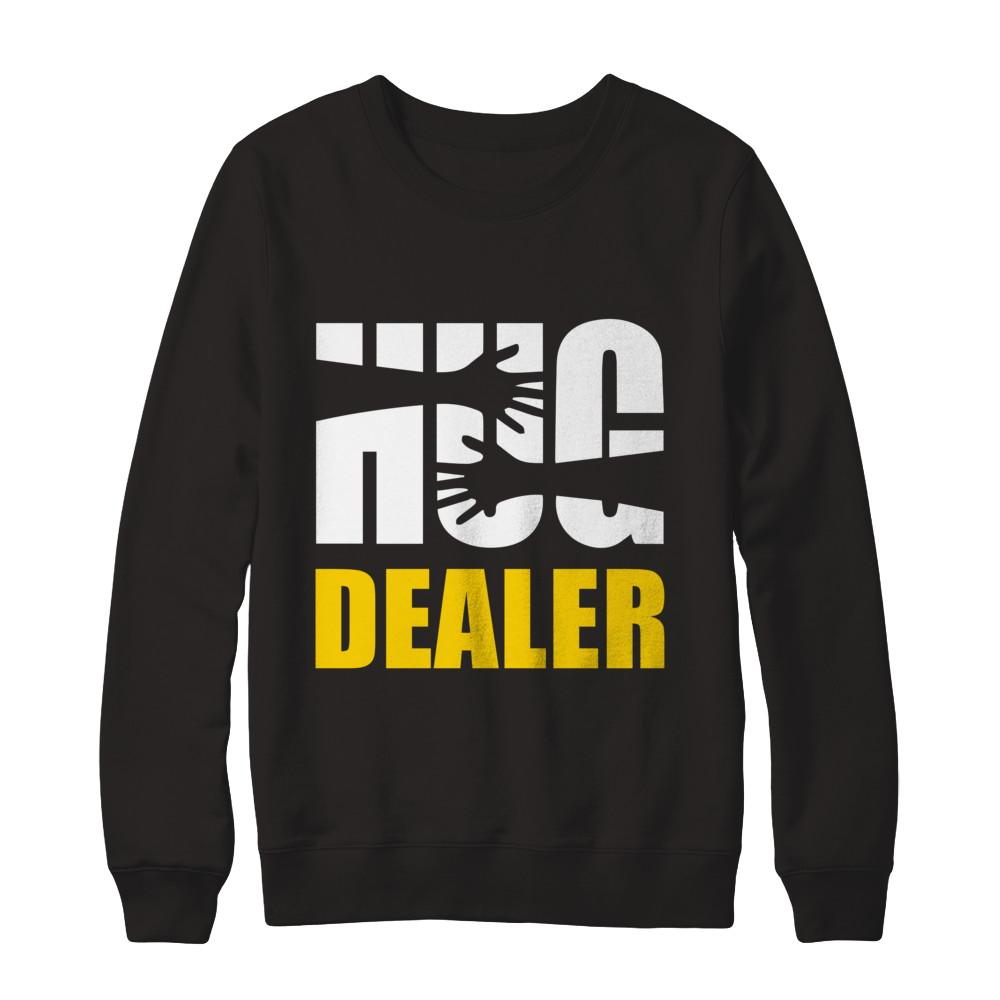 Hug Dealer Free Hug-T-Shirt & Sweatshirt-Crewneck Sweatshirt-Black