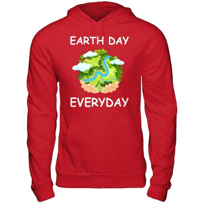 Animals On Earth Day Everyday 2018-T-Shirt & Hoodie-Pullover Hoodie-Red