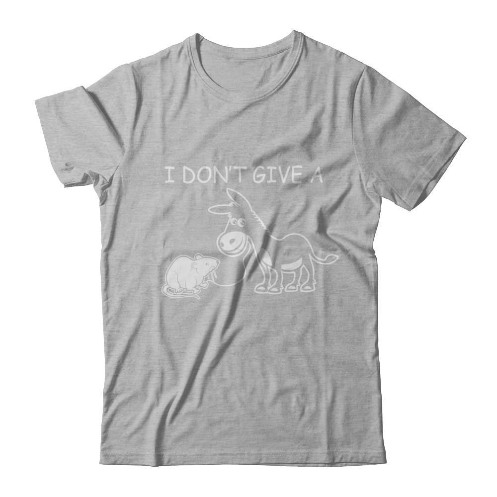 I Don't Give A Rats Funny-T-Shirt & Hoodie-Premium T-Shirt-Heather Gray