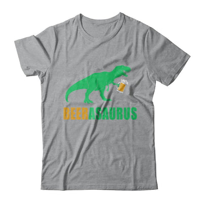 Beerasaurus Funny International Beer Day Dinosaur Gift-T-Shirt & Hoodie-Classic T-Shirt-Sport Grey