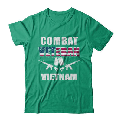 Combat Veteran Vietnam-T-Shirt & Hoodie-Classic T-Shirt-Kelly Green