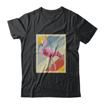 Distressed Vintage Flamingo Style-T-Shirt & Hoodie-Classic T-Shirt-Black