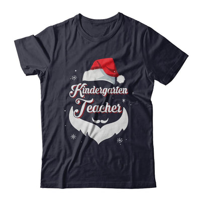Kindergarten Teacher Claus Matching Christmas Santa-T-Shirt & Sweatshirt-Premium T-Shirt-Midnight Navy