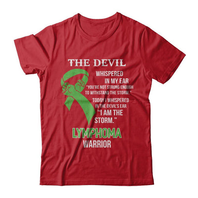 I Am The Storm Support Lymphoma Awareness Warrior Gift-T-Shirt & Hoodie-Classic T-Shirt-Red