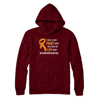 This Is My Fight Multiple Sclerosis Awareness-T-Shirt & Hoodie-Pullover Hoodie-Maroon