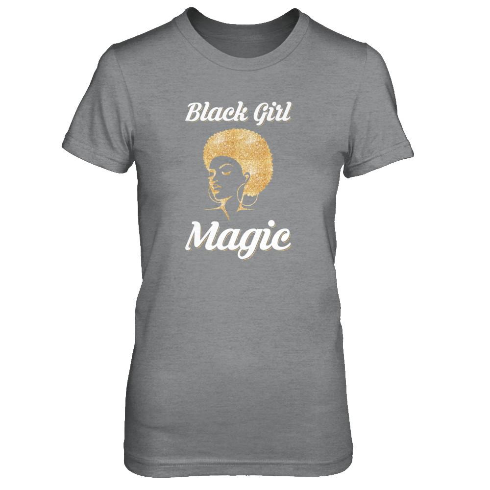 Black Girl Magic-T-Shirt & Tank Top-Women's T-Shirt-Sport Grey