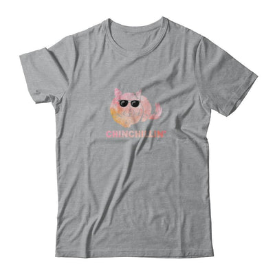 Chinchillin' Funny Chinchilla Lovers-T-Shirt & Tank Top-Classic T-Shirt-Sport Grey