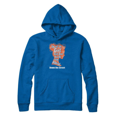 I'm The Crazy Redhead Down The Street-T-Shirt & Tank Top-Pullover Hoodie-Royal