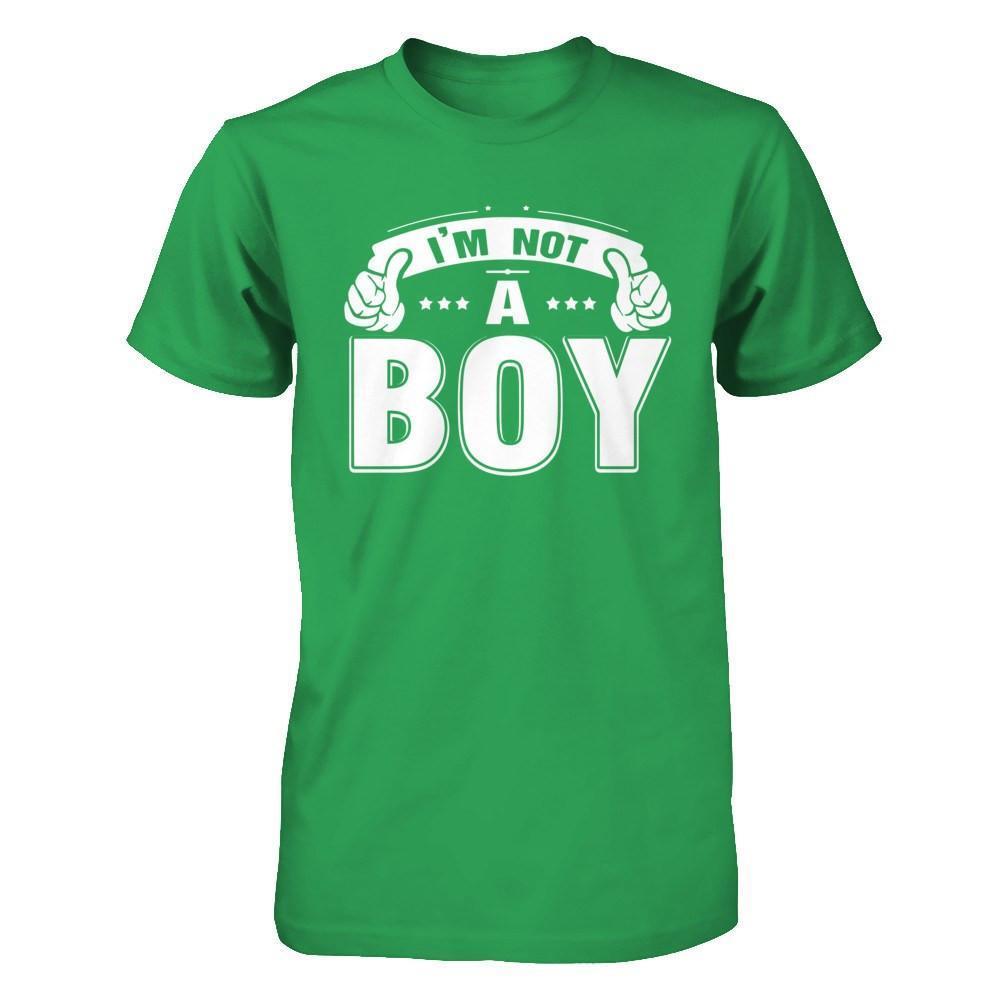 I'm Not A Boy-T-Shirt & Hoodie-Premium T-Shirt-Kelly Green
