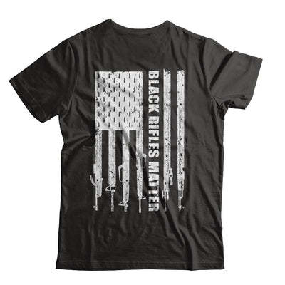 Black Rifles Matter 2nd Amendment Ar15-T-Shirt & Hoodie-Classic T-Shirt-Black