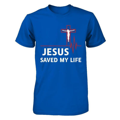 Jesus Saved My Life-T-Shirt & Hoodie-Premium T-Shirt-Royal