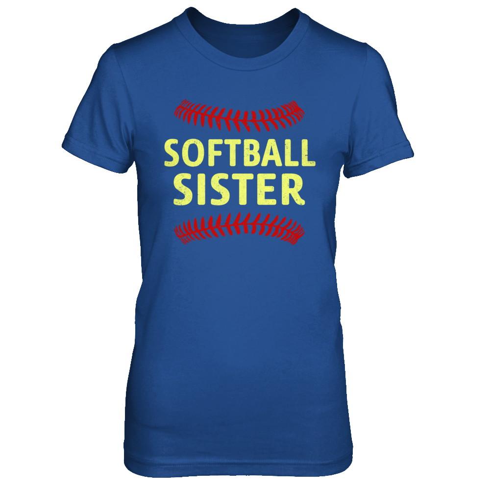 Softball Sister-T-Shirt & Hoodie-