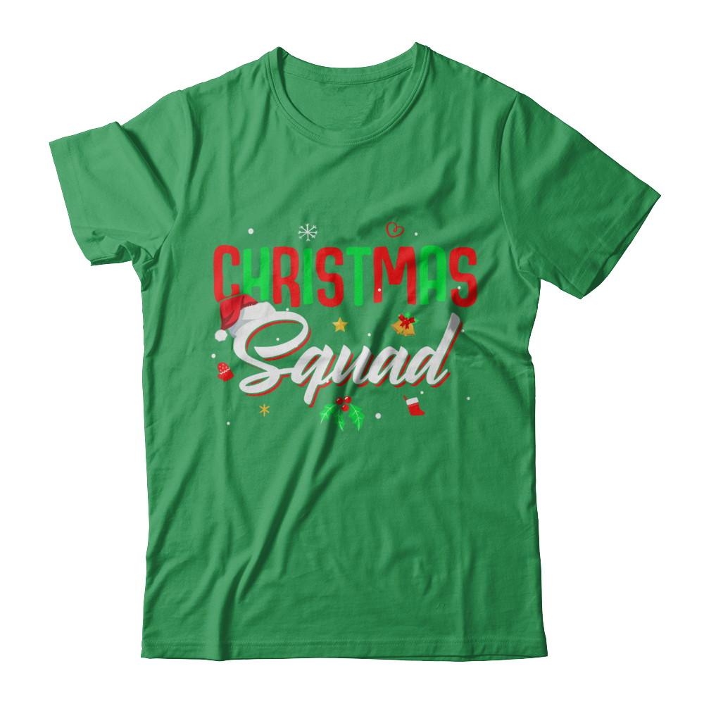 Matching Family Christmas Squad-T-Shirt & Sweatshirt-Premium T-Shirt-Kelly Green