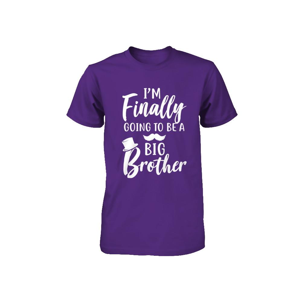 Cute I Am Finally Going To Be A Big Brother Youth-Youth Shirt-