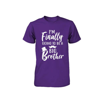 Cute I Am Finally Going To Be A Big Brother Youth-Youth Shirt-