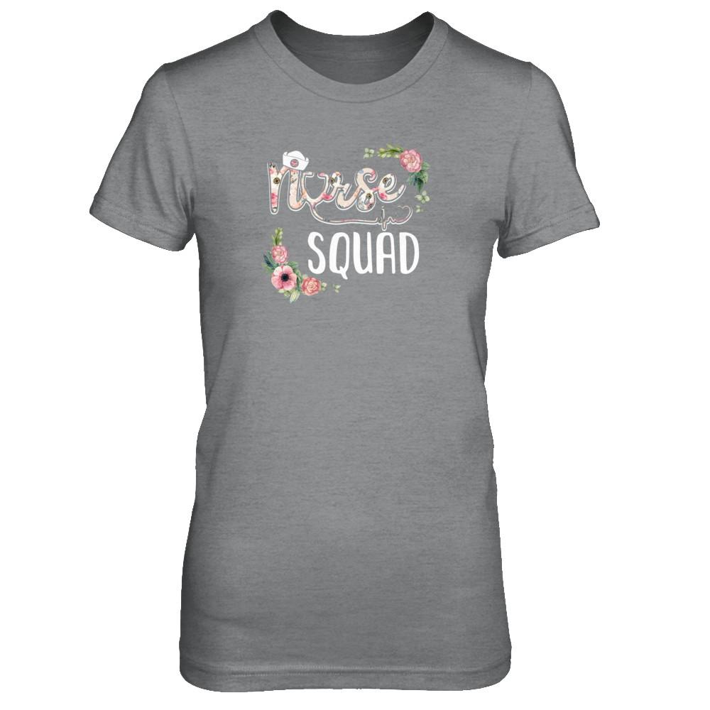 Nursing Student Squad Nurse Gifts-T-Shirt & Tank Top-Women's T-Shirt-Sport Grey