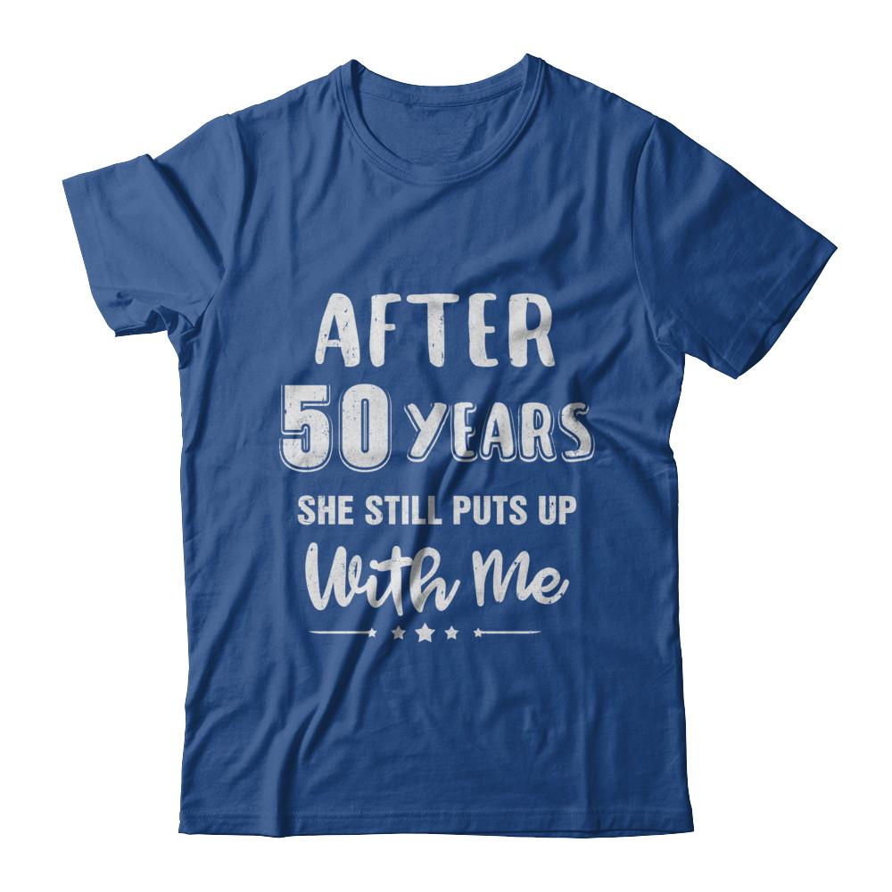50Th Wedding Anniversary Funny Husband Gift-T-Shirt & Hoodie-Classic T-Shirt-Royal