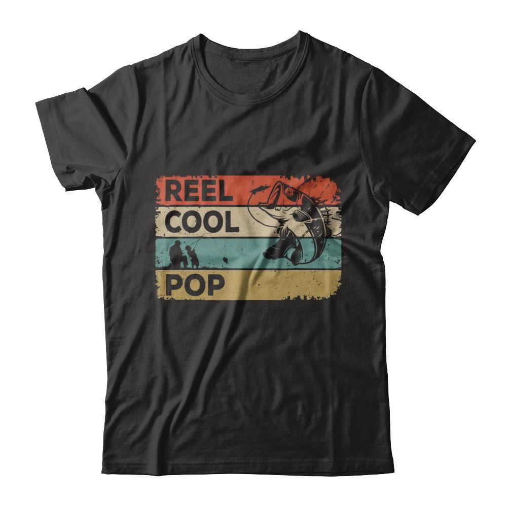 Vintage Reel Cool Pop Fish Fishing Fathers Day
