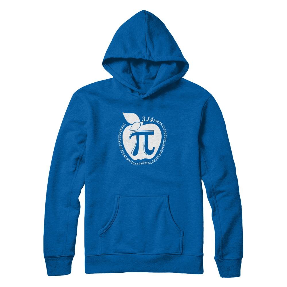 Apple Pi Math Happy Pi Day Teacher-T-Shirt & Hoodie-Pullover Hoodie-Royal