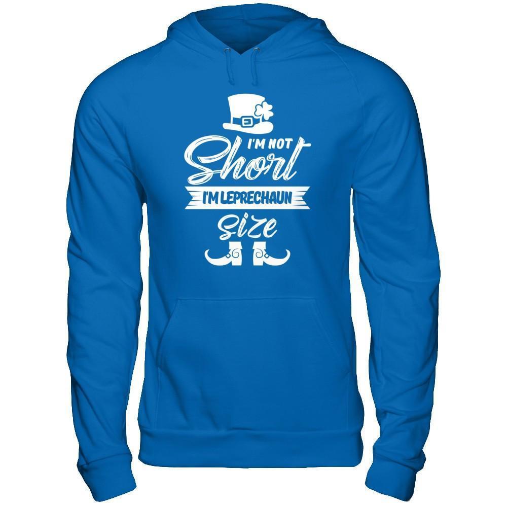 I'm Not Short I'm Leprechaun Size Saint Patty's Day-T-Shirt & Hoodie-Pullover Hoodie-Royal