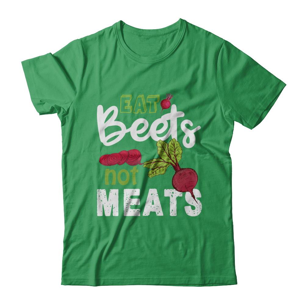 Eat Beets Not Meats Vegetarian-T-Shirt & Hoodie-Premium T-Shirt-Kelly Green