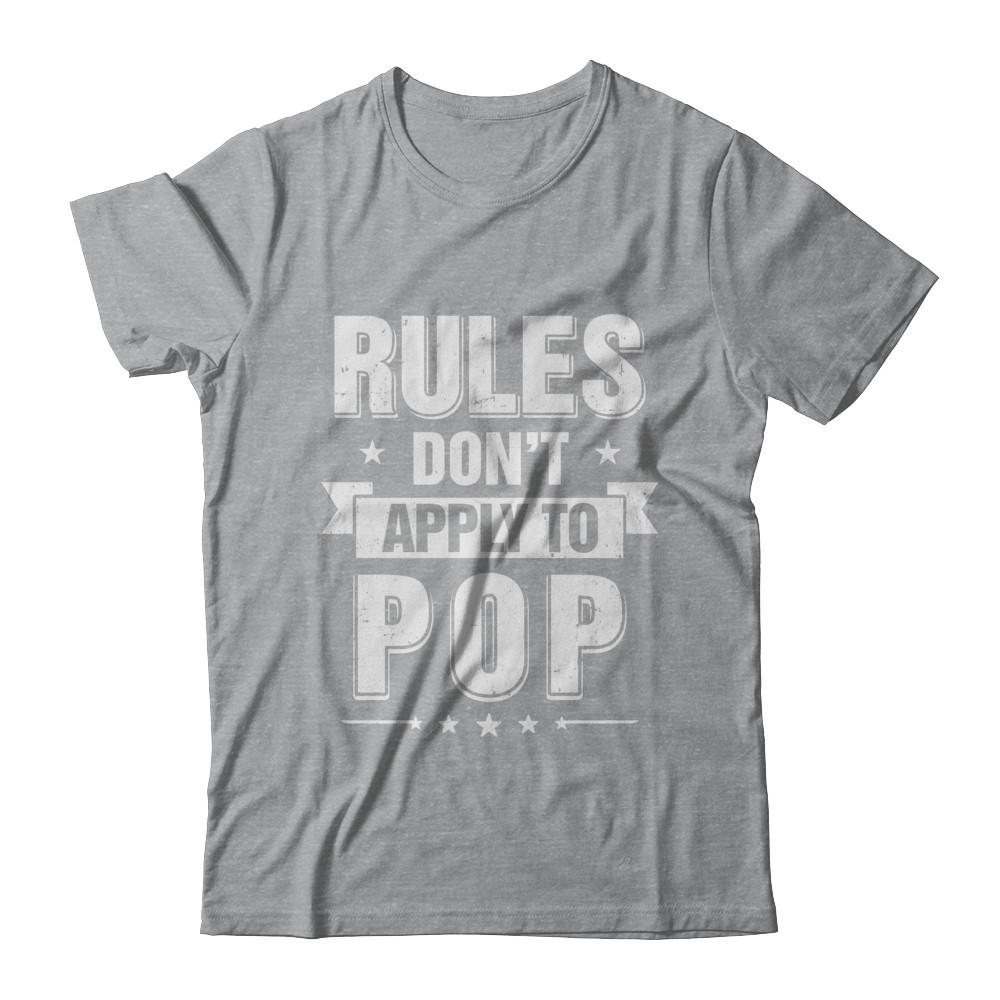 Grandfather Rules Don't Apply To Pop-T-Shirt & Hoodie-Classic T-Shirt-Sport Grey