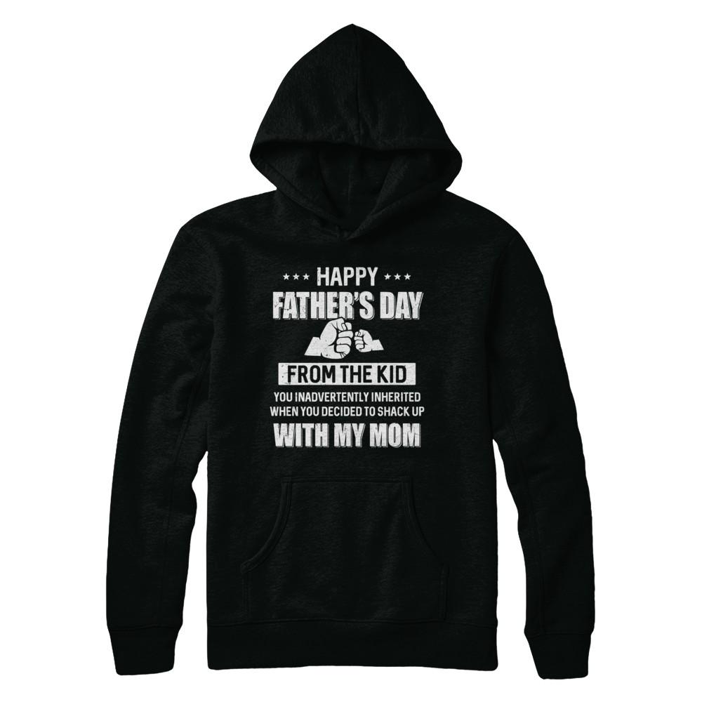 Happy Father's Day From The Kid You Inadvertently Daddy-T-Shirt & Hoodie-Pullover Hoodie-Black