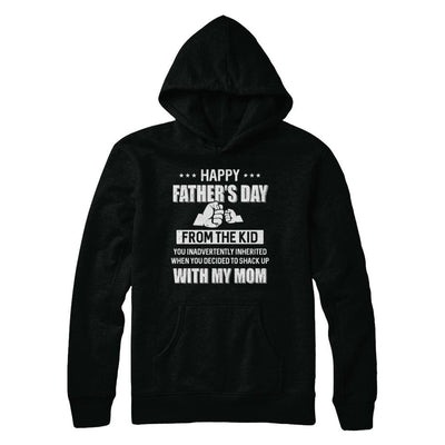 Happy Father's Day From The Kid You Inadvertently Daddy-T-Shirt & Hoodie-Pullover Hoodie-Black