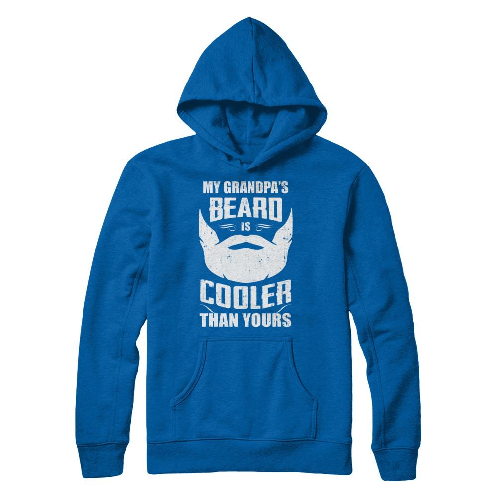 My Grandpa's Beard Is Cooler Than Yours-T-Shirt & Hoodie-Pullover Hoodie-Royal