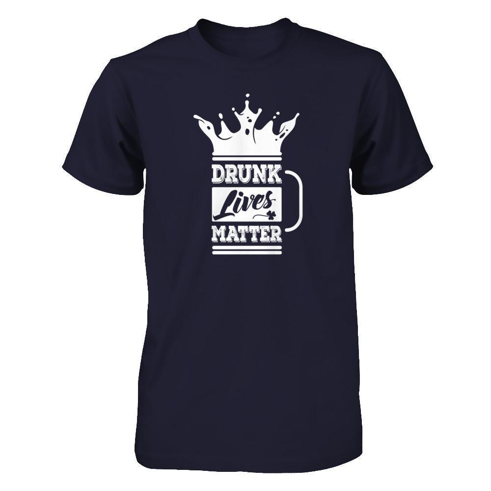 Drunk Lives Matter-T-Shirt & Hoodie-Premium T-Shirt-Midnight Navy