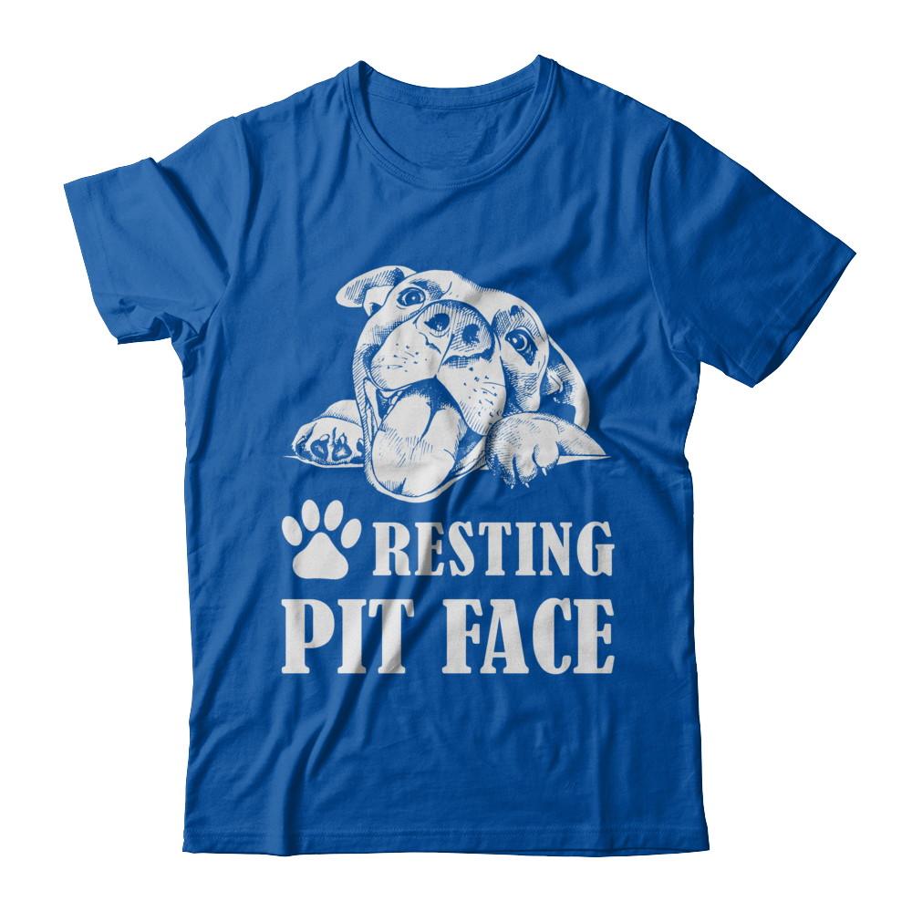 Resting Pit Face-T-Shirt & Hoodie-Premium T-Shirt-Royal