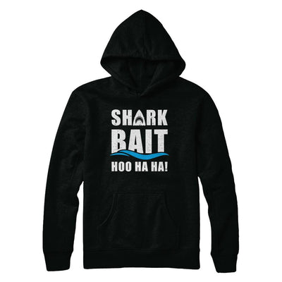 Funny Shark Bait Hoo Ha Ha Shark-T-Shirt & Hoodie-Pullover Hoodie-Black