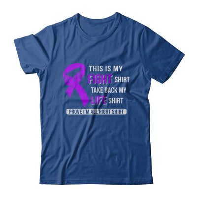 This Is My Fight Alzheimer's Lupus Pancreatic Awareness-T-Shirt & Hoodie-Classic T-Shirt-Royal