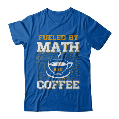 Fueled By Math And Coffee-T-Shirt & Hoodie-Premium T-Shirt-Royal