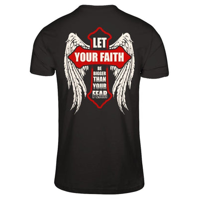 Let Your Faith Be Bigger Than Your Fear-T-Shirt & Hoodie-Premium T-Shirt-Black