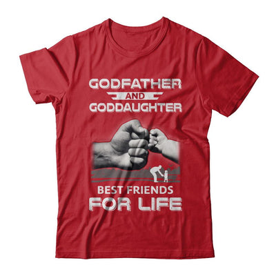 God-Father God-Daughter Best Friends For Life Fathers Day-T-Shirt & Hoodie-Classic T-Shirt-Red