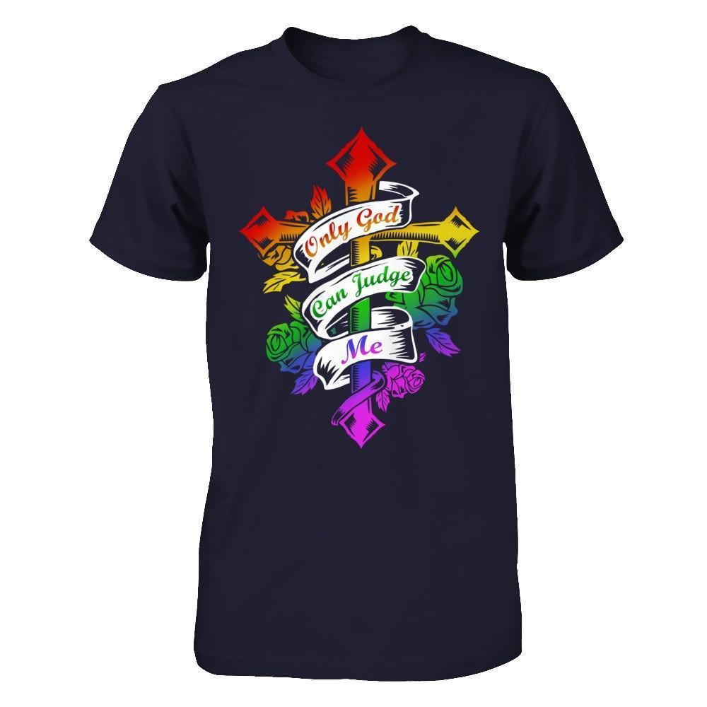 Only God Can Judge Me-T-Shirt & Hoodie-Premium T-Shirt-Midnight Navy