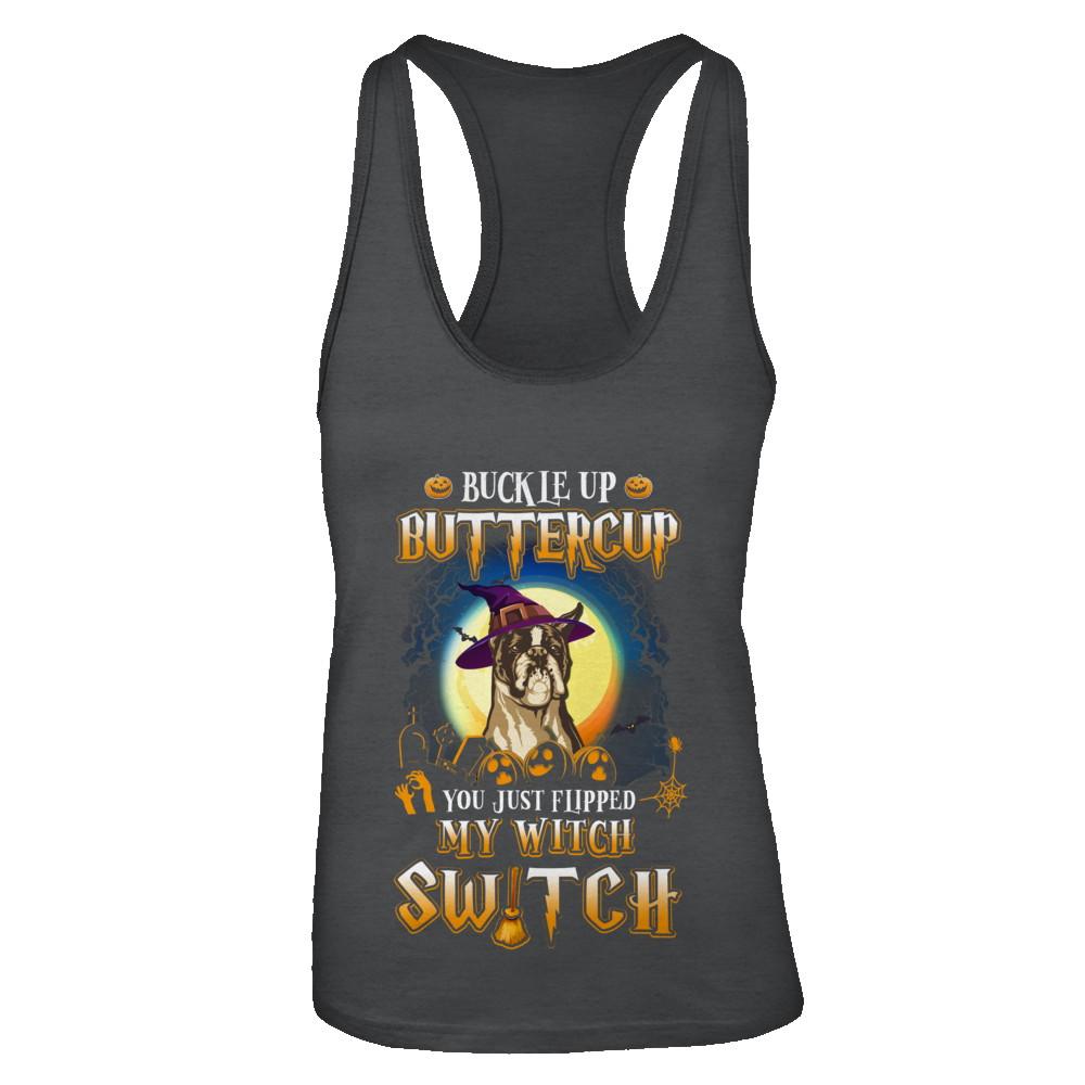 Buckle Up Buttercup Halloween Witch Boxer Costume