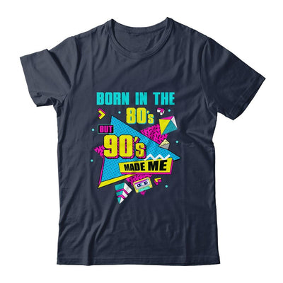 80's Baby 90's Made Me Retro 1980s 1990s Halloween Party-T-Shirt & Hoodie-Classic T-Shirt-Navy