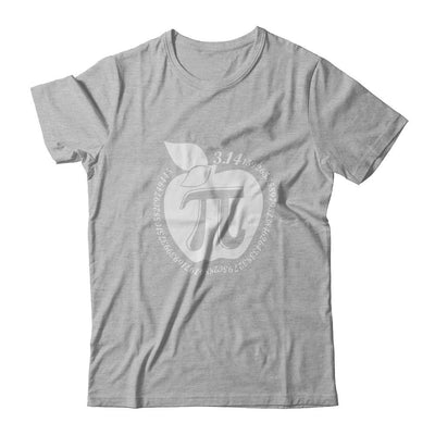 Apple Pi Math Happy Pi Day Teacher-T-Shirt & Hoodie-Premium T-Shirt-Heather Gray