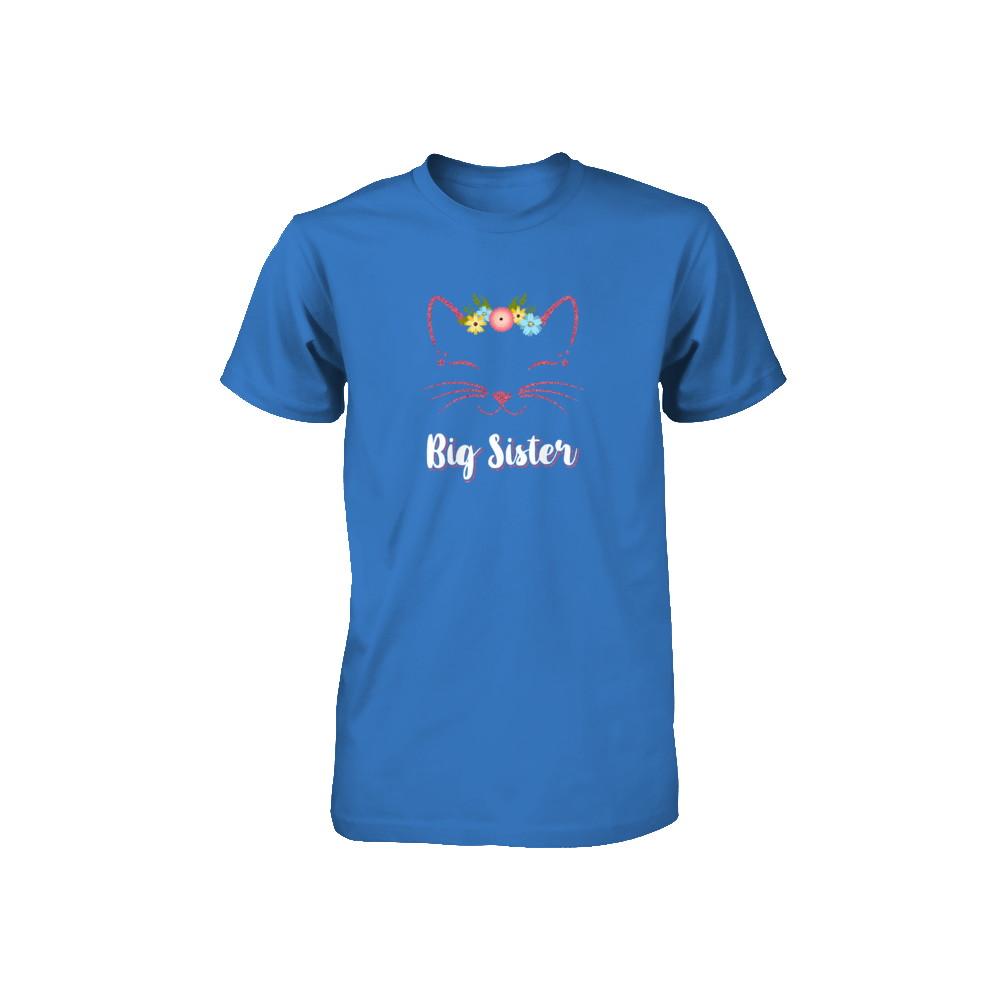 Kitty Cat Big Sister I'm Going To Be A Big Sister Youth-Youth Shirt-
