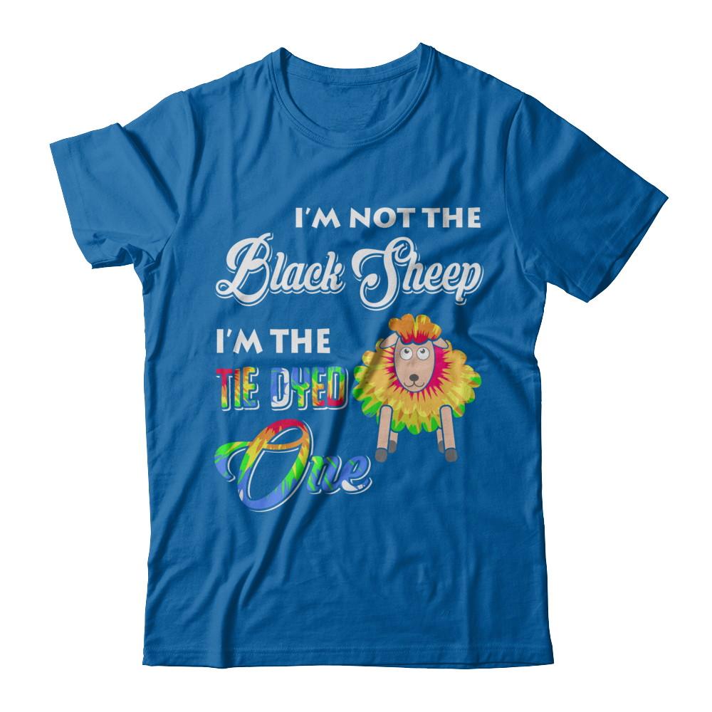 I'm Not The Black Sheep I'm The Tie Dyed One-T-Shirt & Hoodie-Classic T-Shirt-Royal