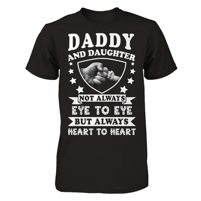 Daddy And Daughter Not Always Eye To Eye-T-Shirt & Hoodie-Classic T-Shirt-Black