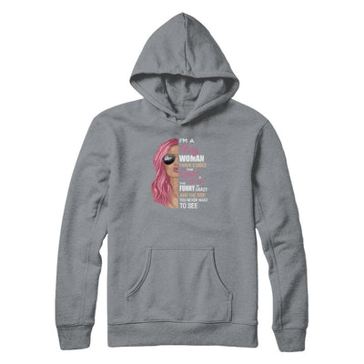 Im A May Woman I Have 3 Sides May Girl Birthday Gift-T-Shirt & Tank Top-Pullover Hoodie-Light Steel