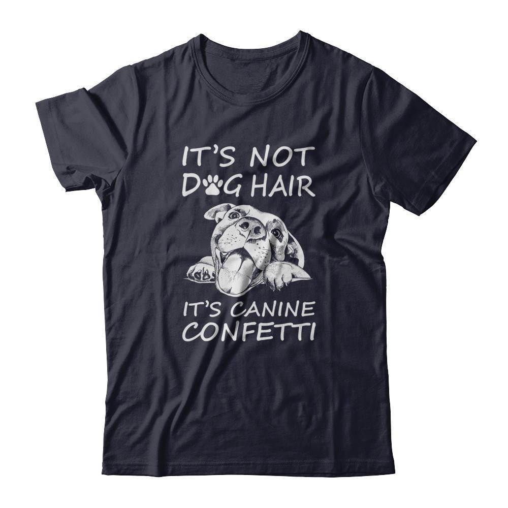 It’s Not Dog Hair It’s Canine Confetti-T-Shirt & Tank Top-Premium T-Shirt-Midnight Navy