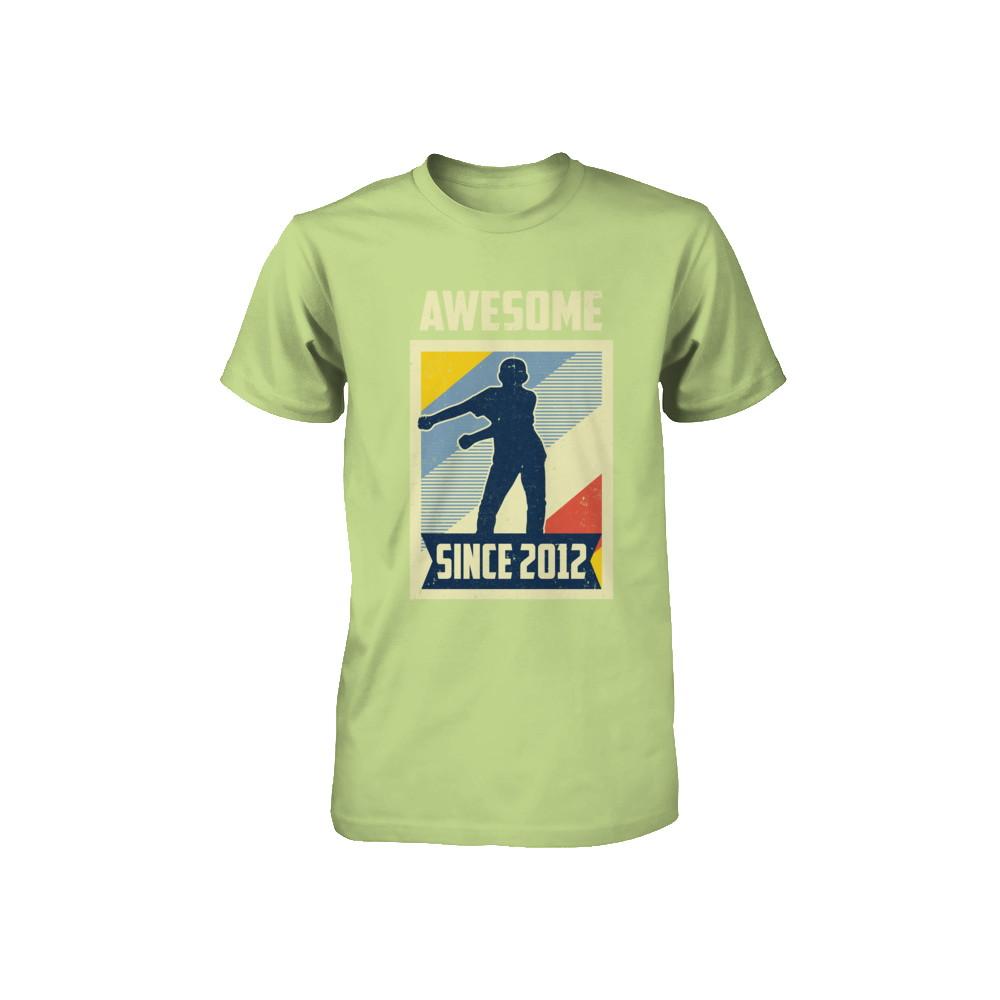 Vintage Floss 9th 2012 Birthday Gift for 9 Years Old Youth-Youth Shirt-Toddler T-Shirt-Key Lime