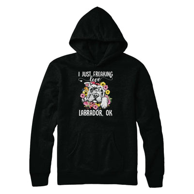 Dog I Just Freaking Love Labrador-T-Shirt & Tank Top-