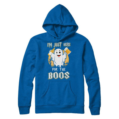 I'm Just Here For The Boos Halloween Beer-T-Shirt & Hoodie-Pullover Hoodie-Royal
