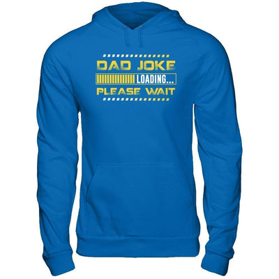 Dad Joke Loading-T-Shirt & Hoodie-Pullover Hoodie-Royal